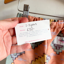 Load image into Gallery viewer, Duvet Days (Oh my days) Handmade Trousers - 2-3 years - BNWT
