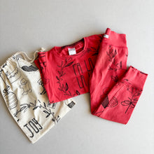 Load image into Gallery viewer, G. Nancy Red Xmas Pyjamas With Bag - 18 Months - 3 Years
