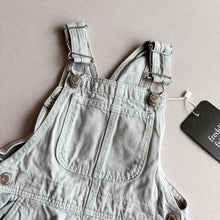 Load image into Gallery viewer, Zara Mint Green Dungarees - 12-18 months
