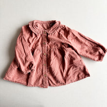 Load image into Gallery viewer, Tu Pink Needlecord Top - 9-12 Months
